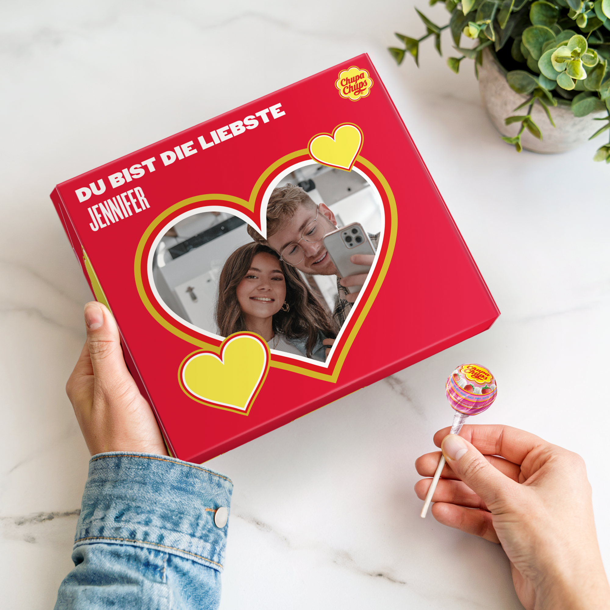 Personalisierte Chupa Chups Geschenkbox