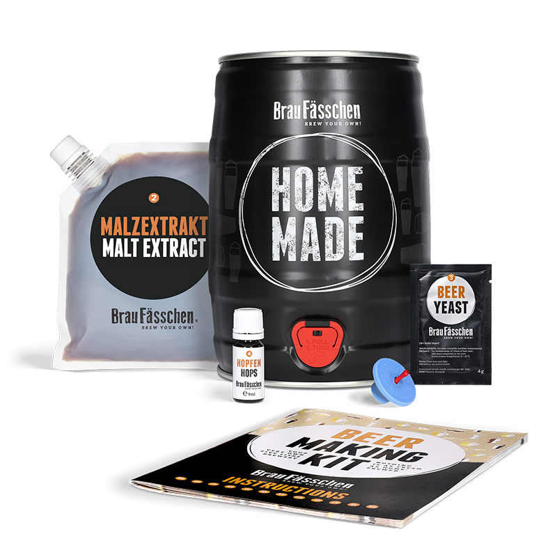 Kit personnalisé de brassage de bière verres inclus