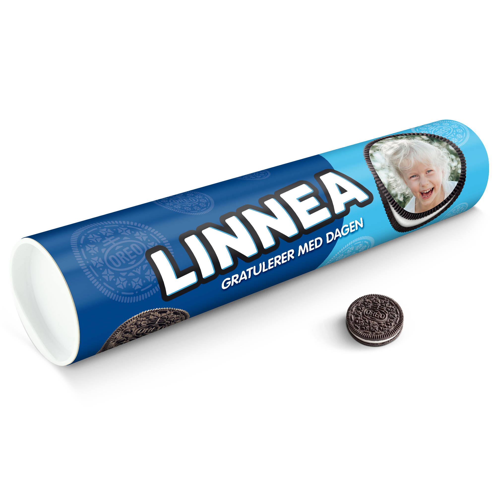 Personlig tilpasset XXL Oreo gavepakke