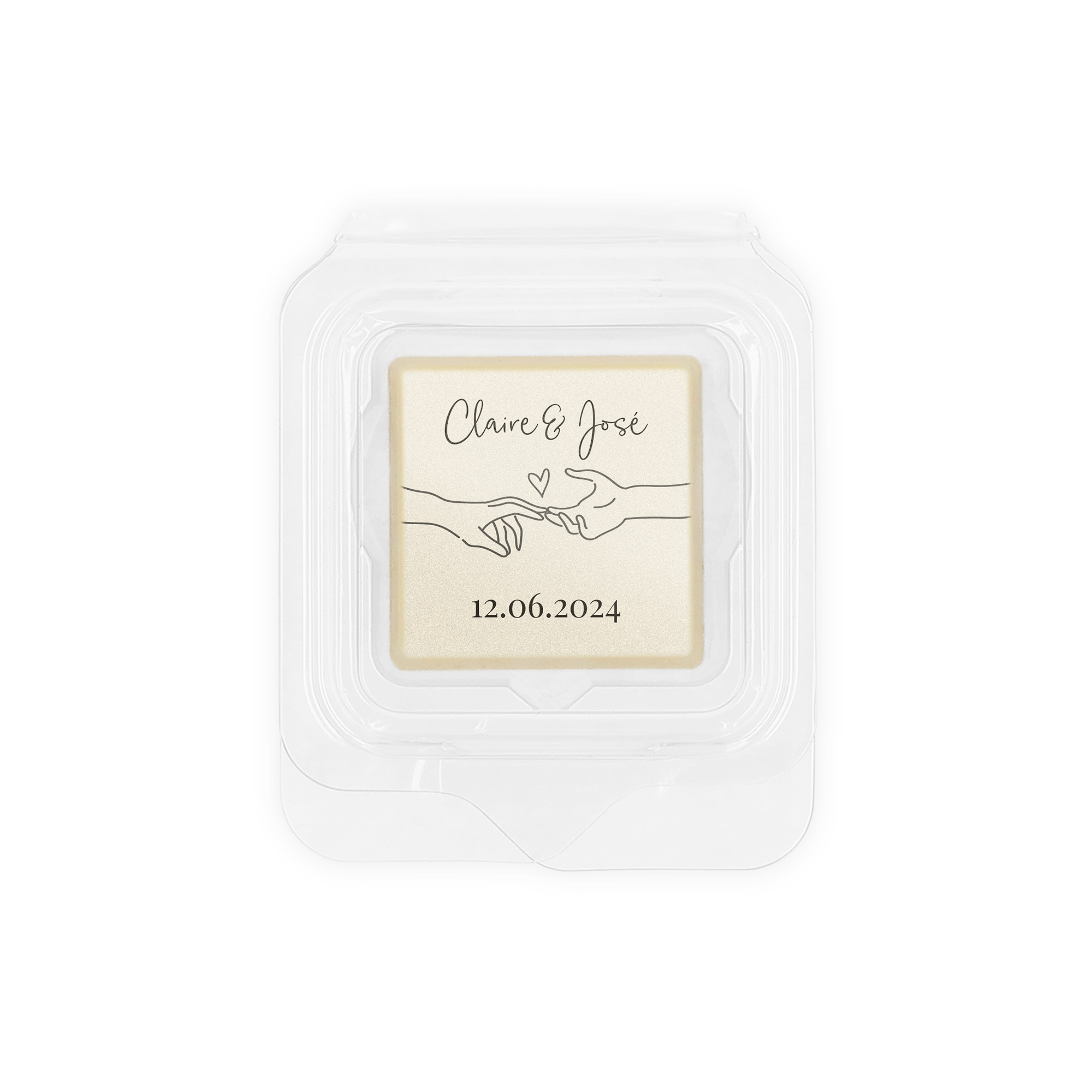 Chocolats individuels personnalisés - 50 pièces