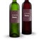 Wine with printed label - Belvy - Red and White