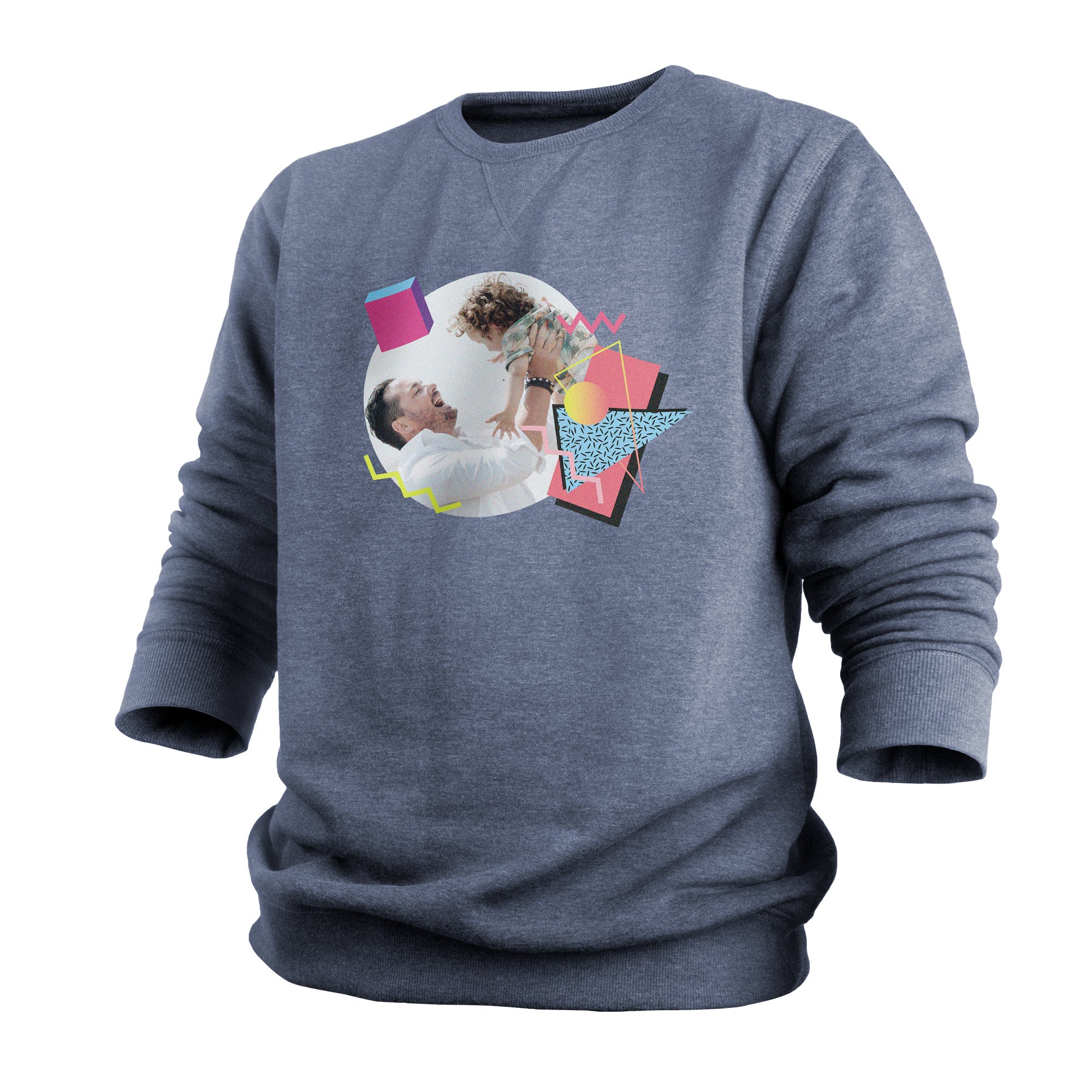 Personalised sweater - Men - Indigo - M