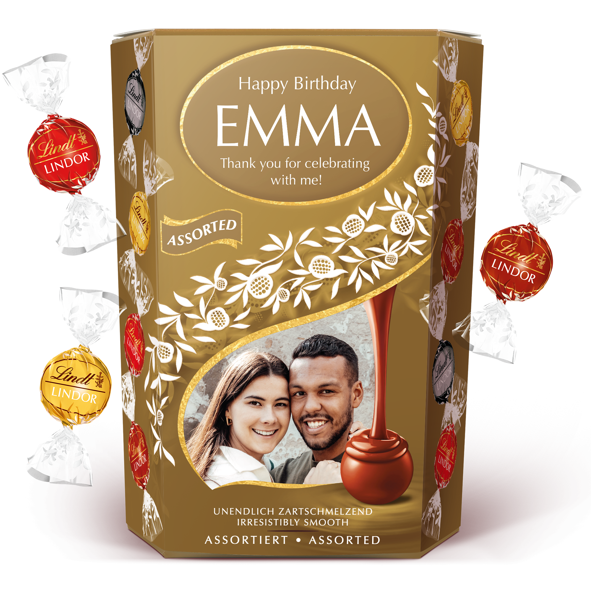 Lindt-suklaalahjapakkaus
