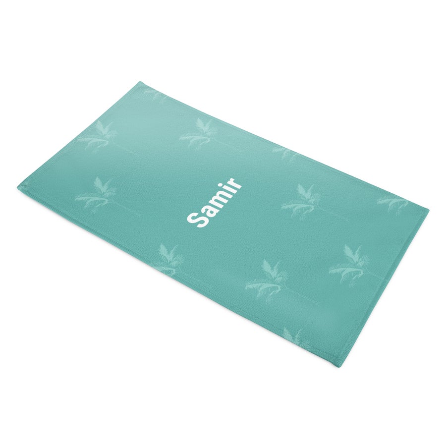 Serviette de bain personnalisée