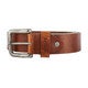 Ceinture cuir - Marron - Gravé - 80