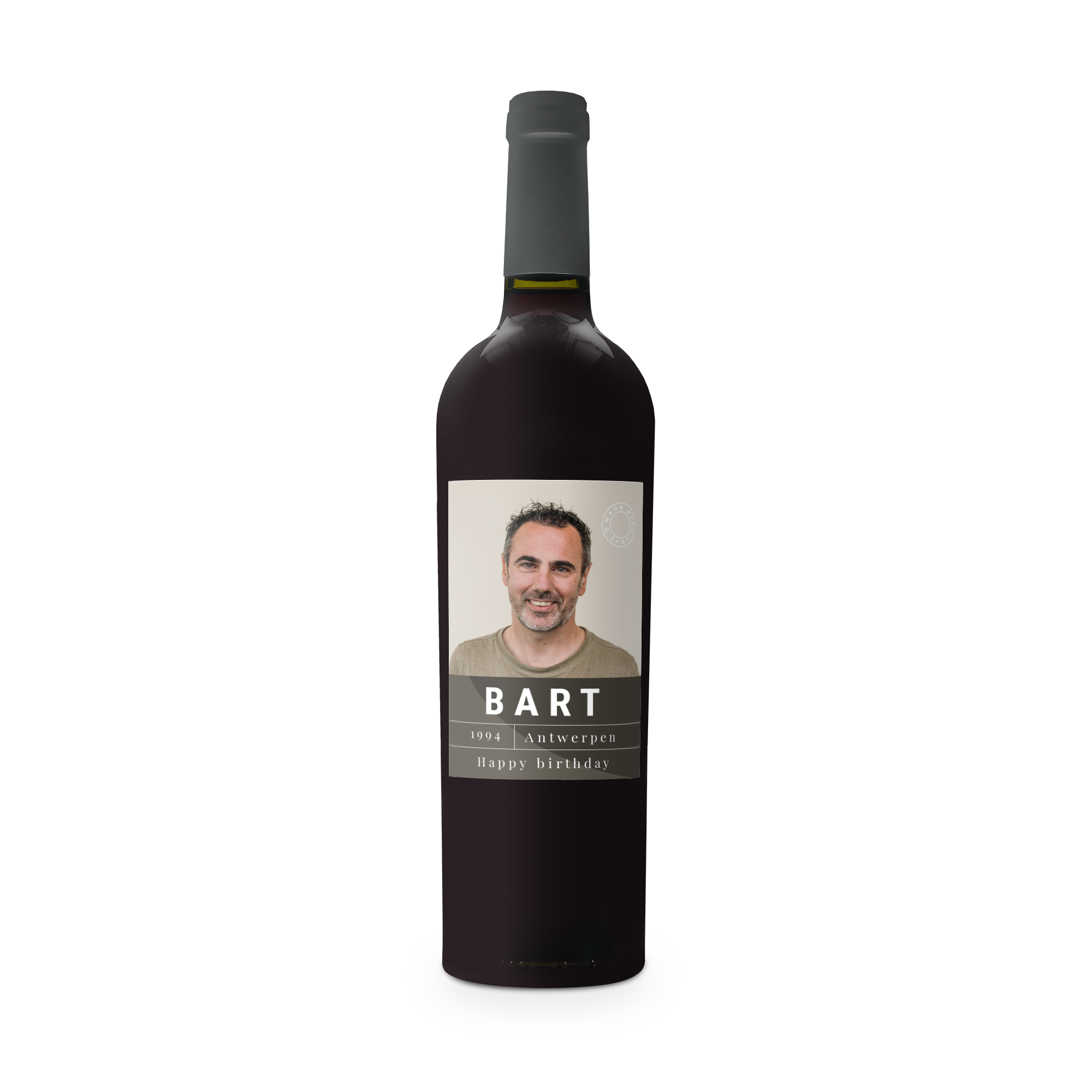 Wijn Riondo Merlot personaliseren