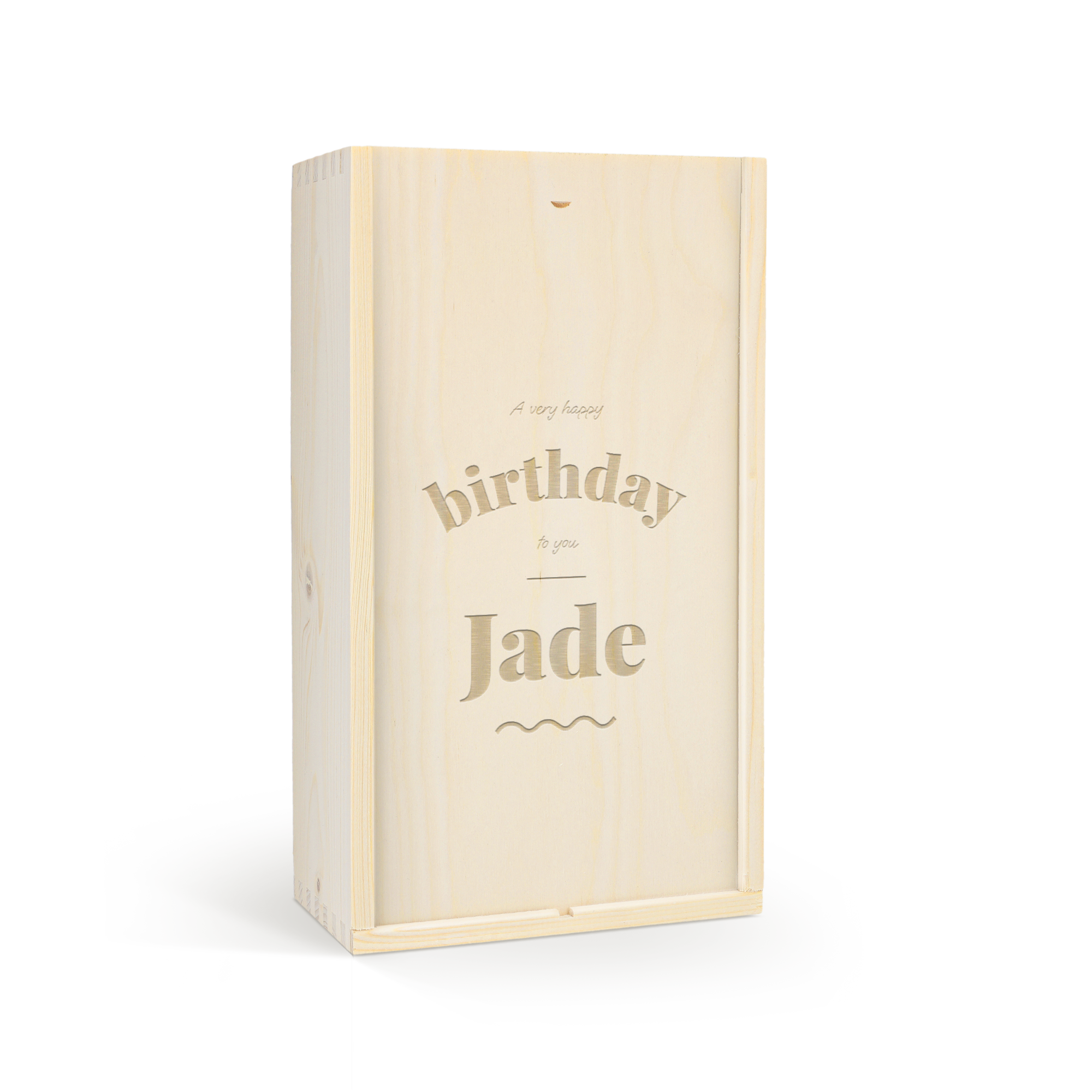 Jack Daniels Gentleman Jack Bourbon in kist personaliseren