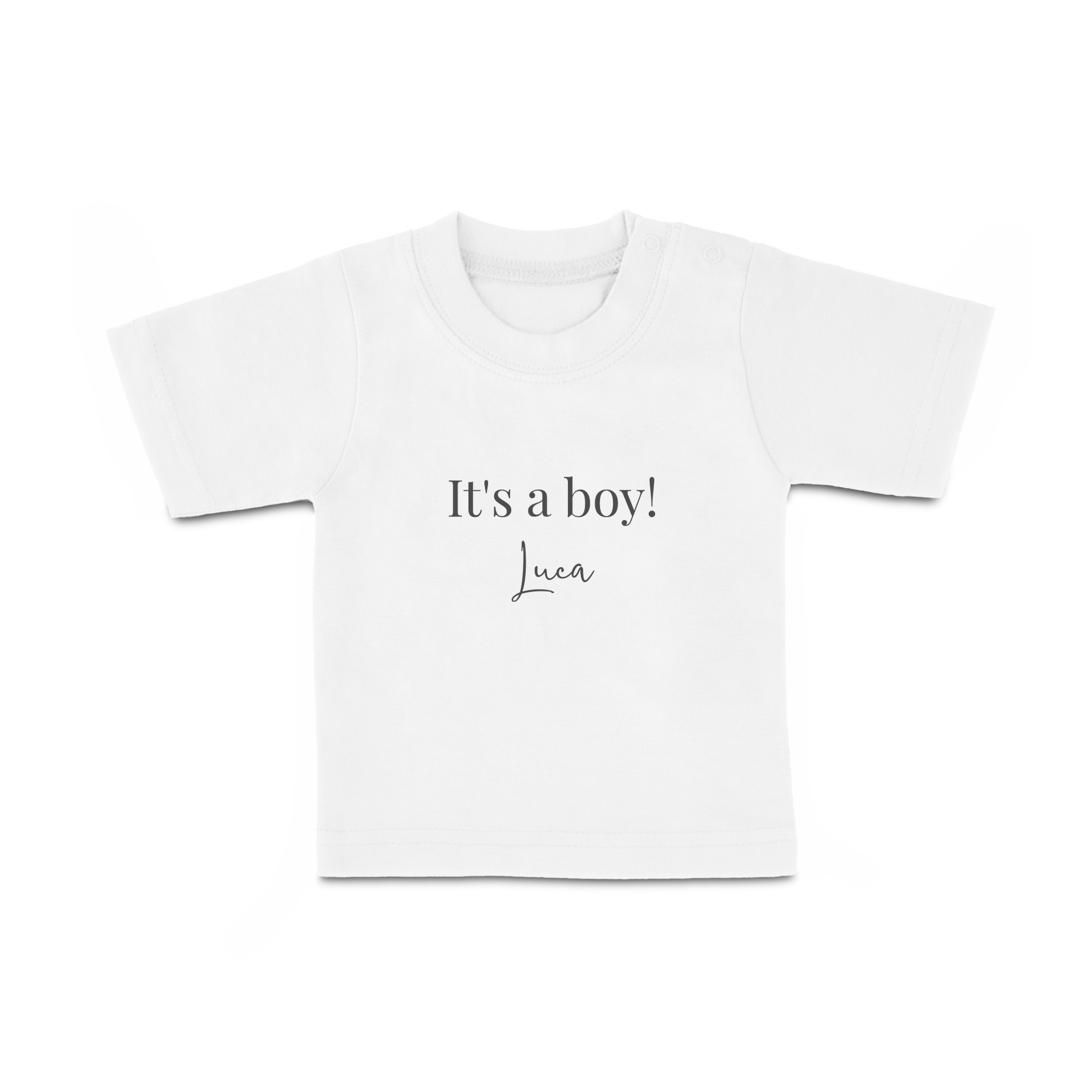 Baby t shirt bedrucken