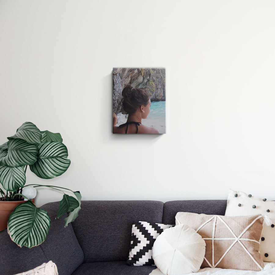 Personalised photo canvas