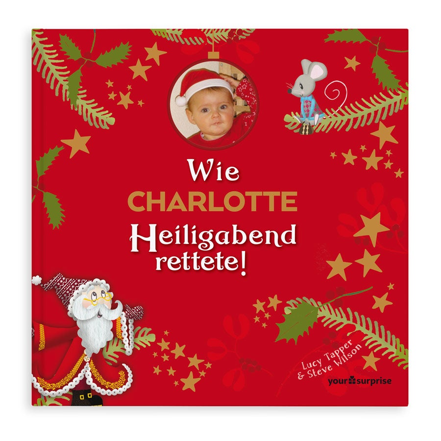Buch mit Namen - Wie Heiligabend gerettet wurde Buch mit Namen - Wie Heiligabend gerettet wurde