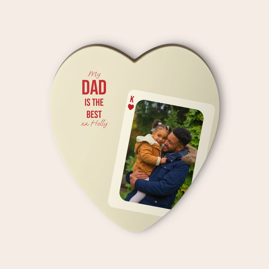 Personalised chocolate heart Personalised chocolate heart