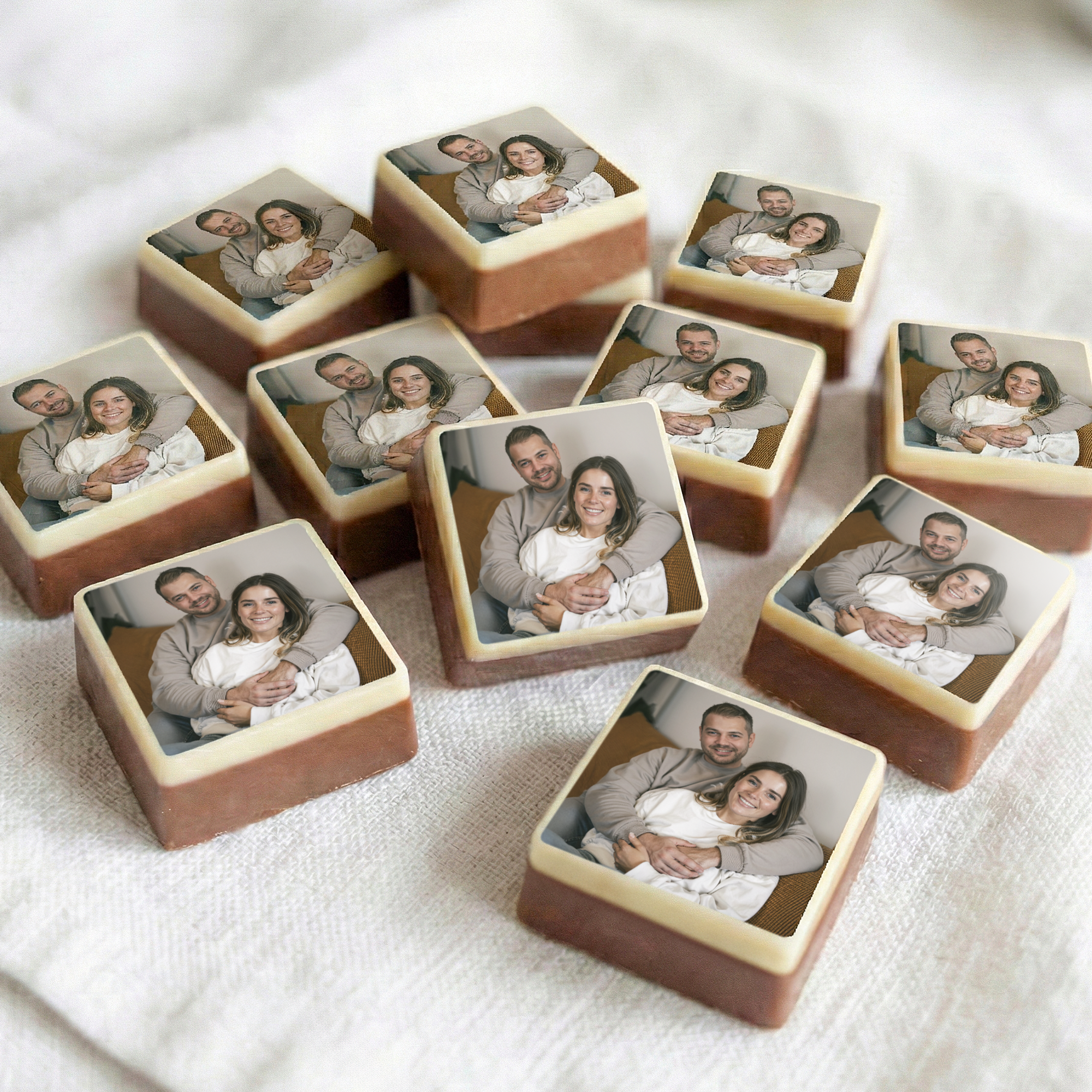 Čokoládové foto pralinky