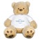 Gigant-teddybjørn med t-skjorte med trykk - 130 cm!