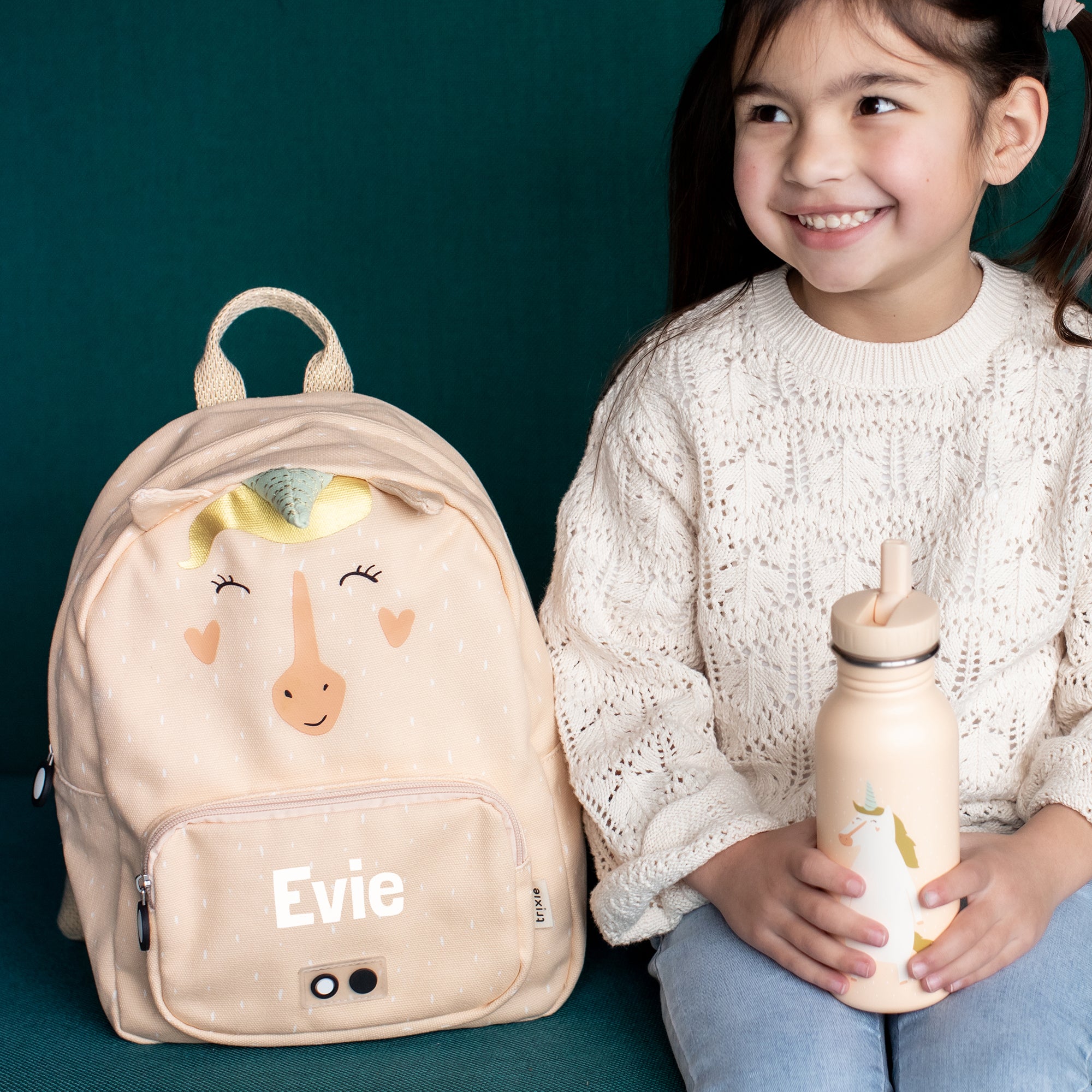 Personalised children's backpack - Unicorn - Trixie
