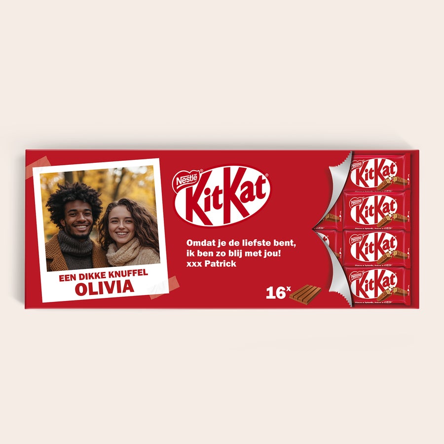 Gepersonaliseerde Giant KitKat Gepersonaliseerde Giant KitKat
