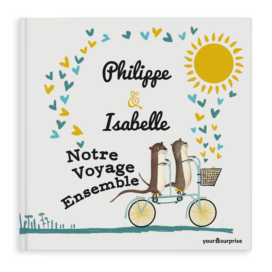 Livre personnalisé - Notre voyage ensemble