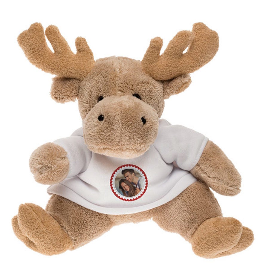 MOOSE Order the nicest soft toy with photo and text YourSurprise.co.uk