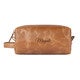 Trousse de toilette - Cuir - Marron