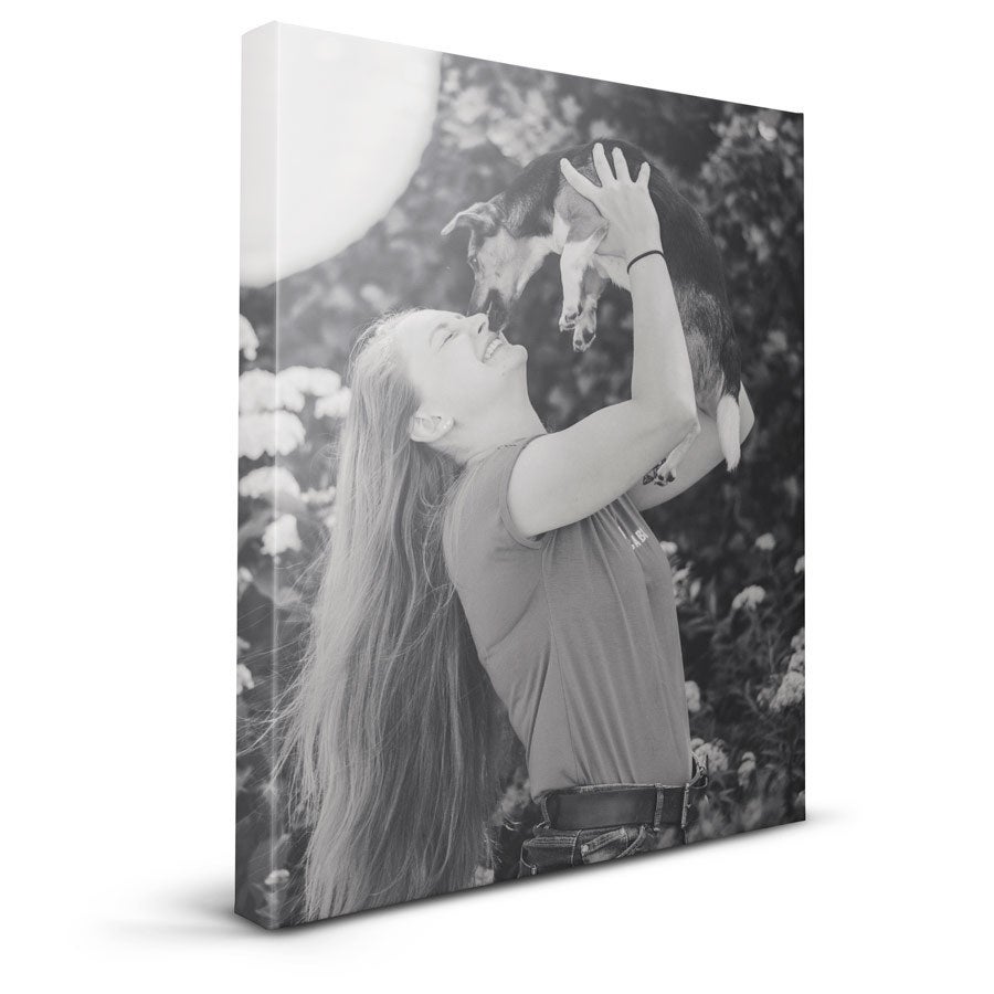 Personalised photo canvas