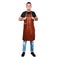 Personalised leather apron - Brown