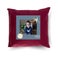 Personalised cushion case - Burgundy - 40 x 40 cm