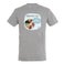 T-shirt papi - Homme - Gris - L