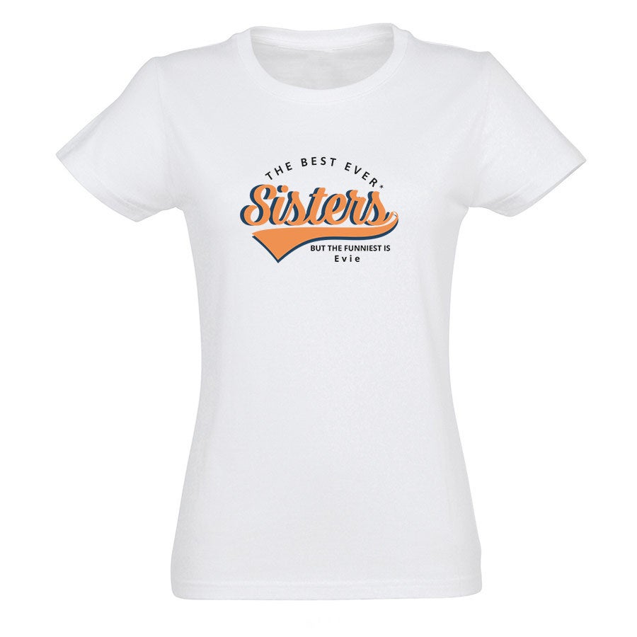 Personalised T-shirt - Women Personalised T-shirt - Women
