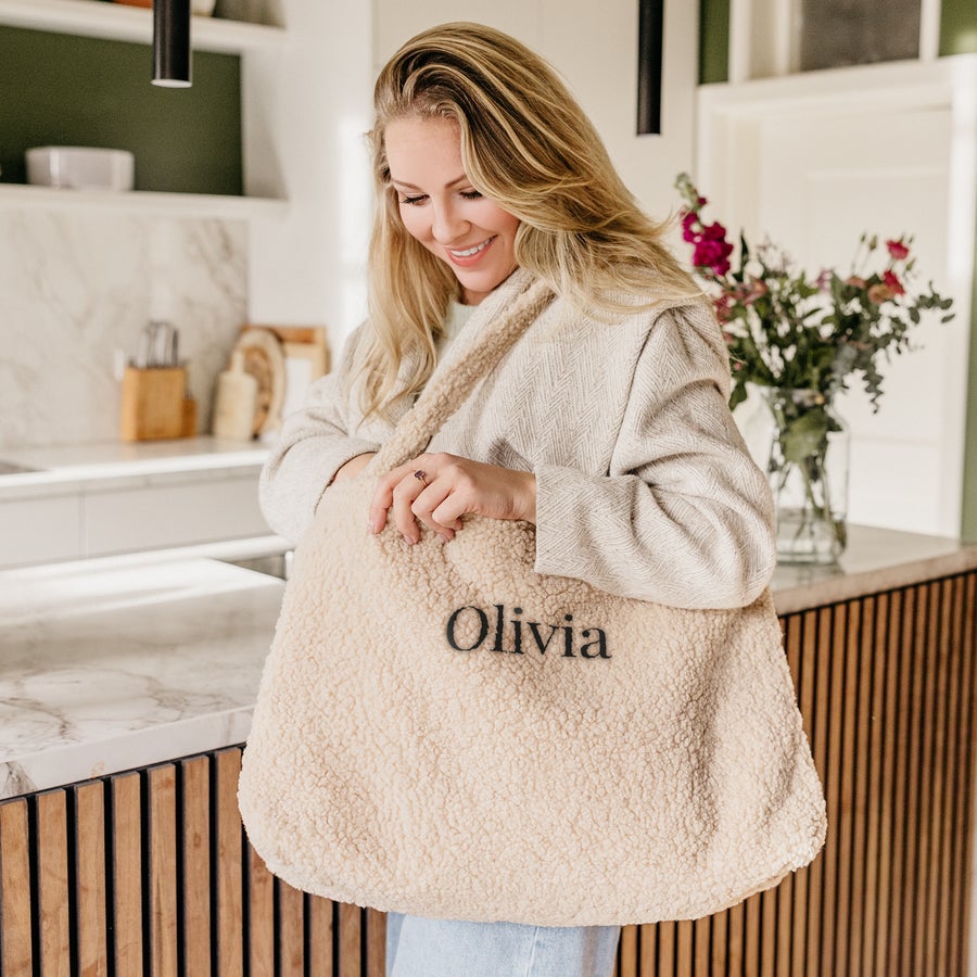 Personalised teddy tote bag Personalised teddy tote bag