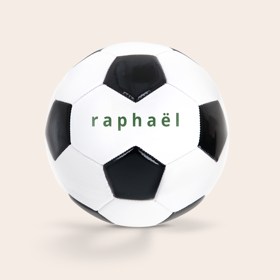 Ballon De Football Personnalisé Avec Prénom - Tailles 3, 4, 5 - Cadeau Idéal Pour Enfants Et Ados