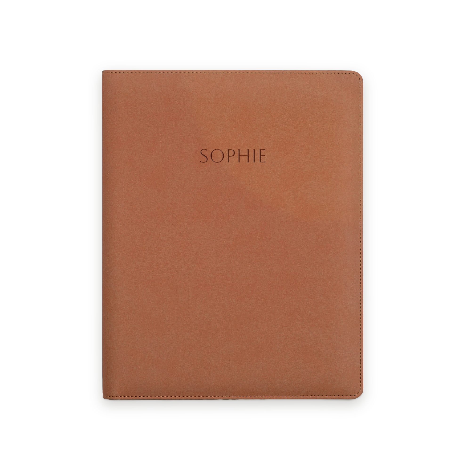 Custom vegan leather notepad holder