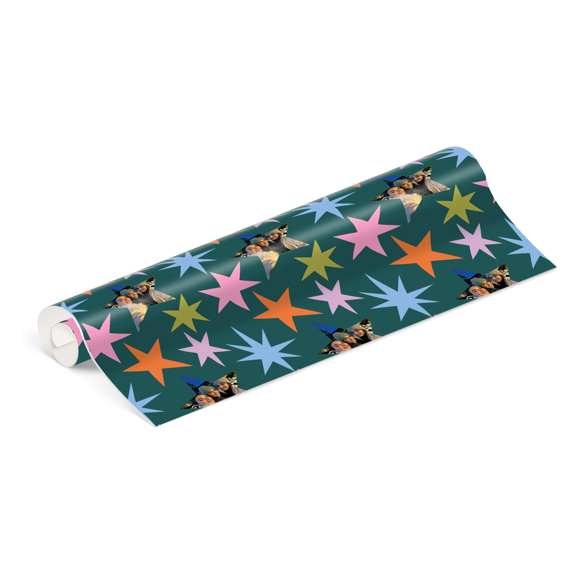 Papel de regalo con foto