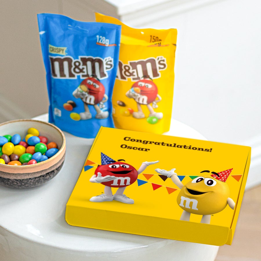 Cutie cadou personalizată M&M's