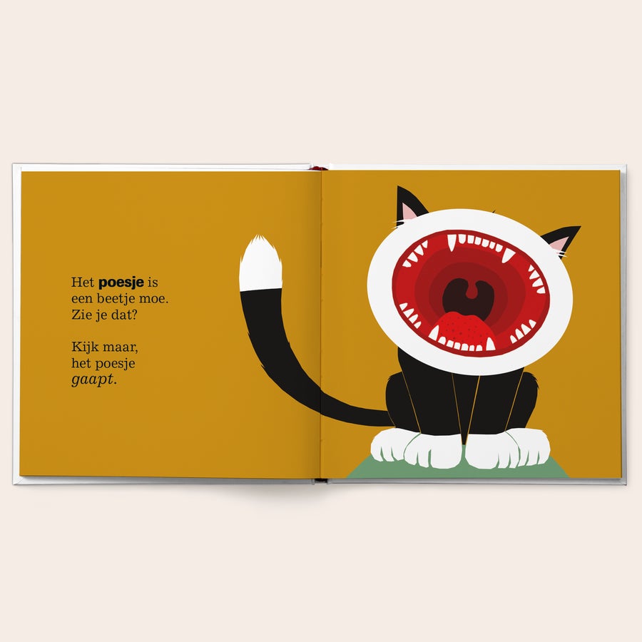 Boek "Iedereen gaapt - XXL " personaliseren Boek Iedereen gaapt - XXL personaliseren met een naam in het verhaal en voorin op maat gemaakt