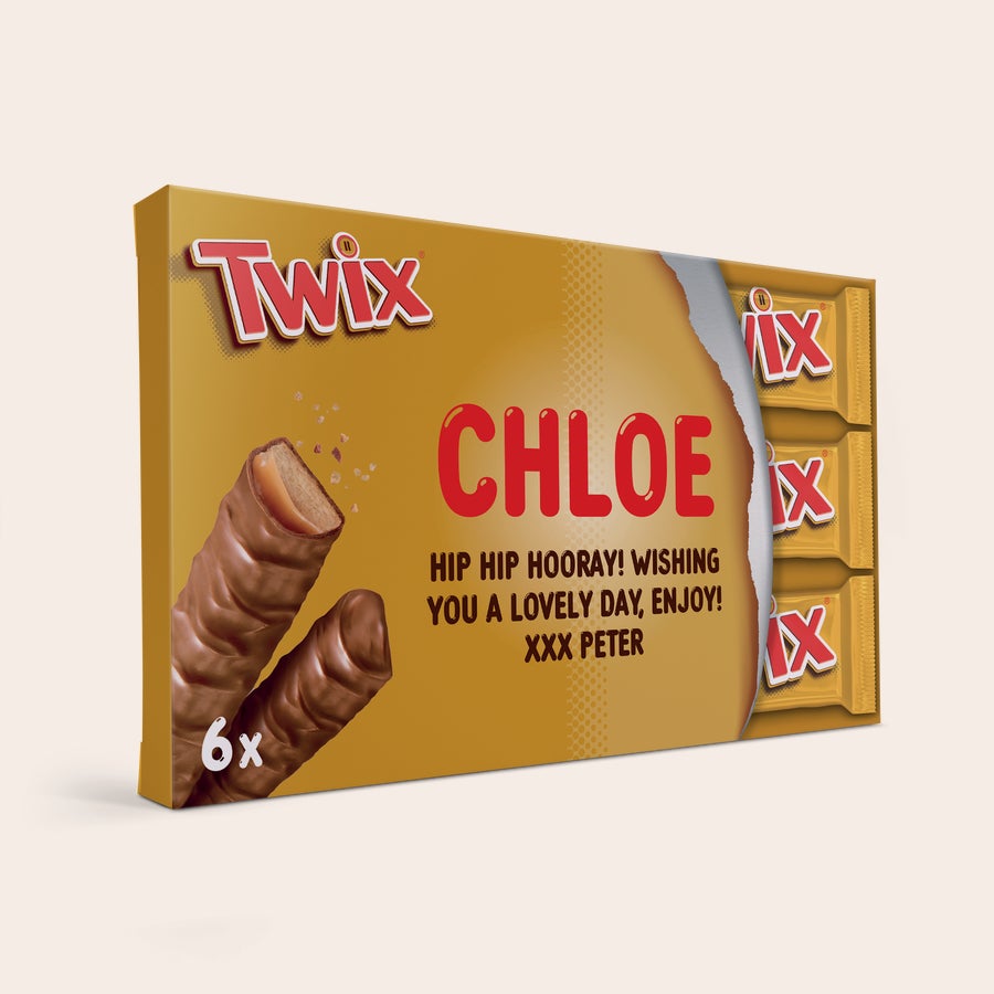 Tavoletta Twix Personalizzata Tavoletta Twix Personalizzata