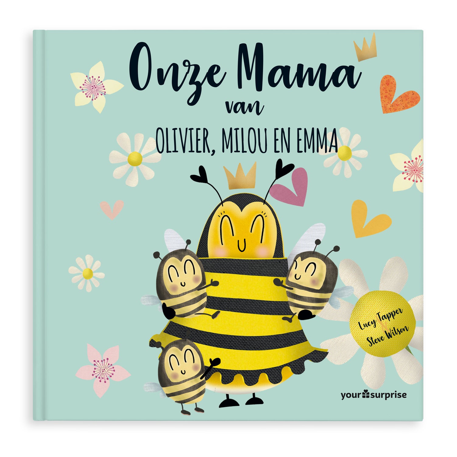 Boek met naam en foto - Onze Mama - Softcover