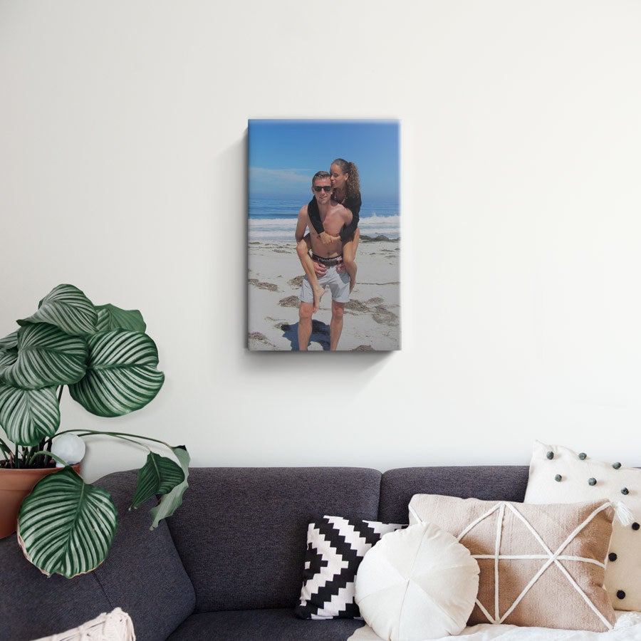 Personalised photo canvas