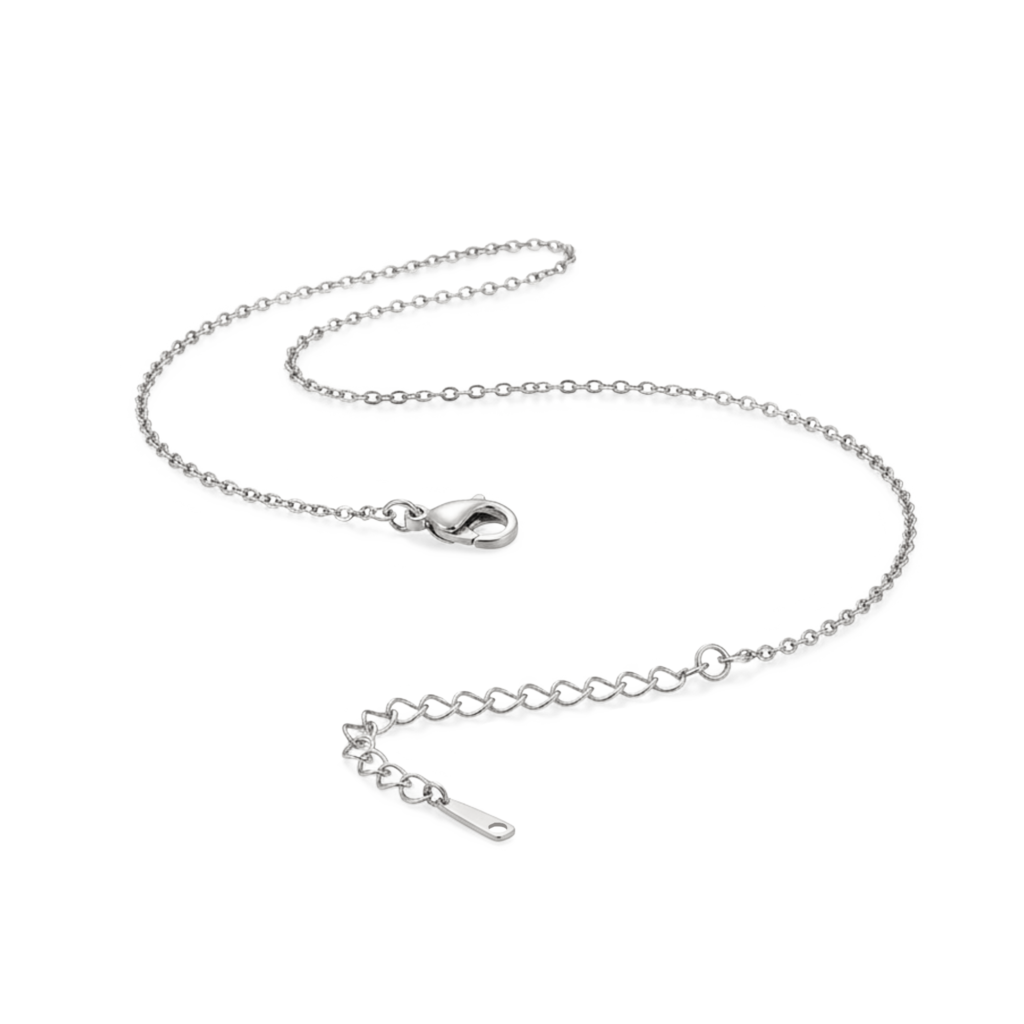 Collier cœur gravé