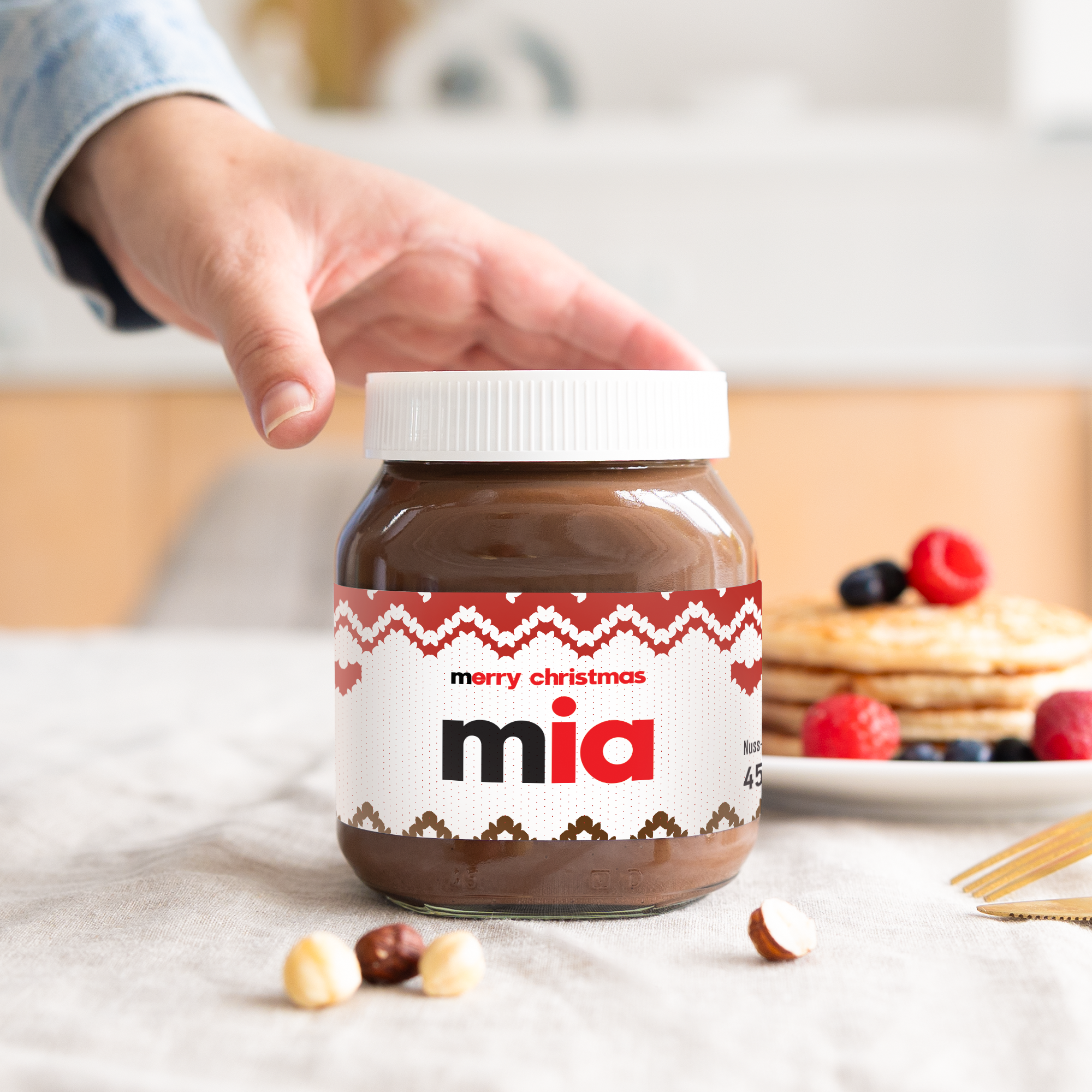 Personalisiertes nutella®-Glas