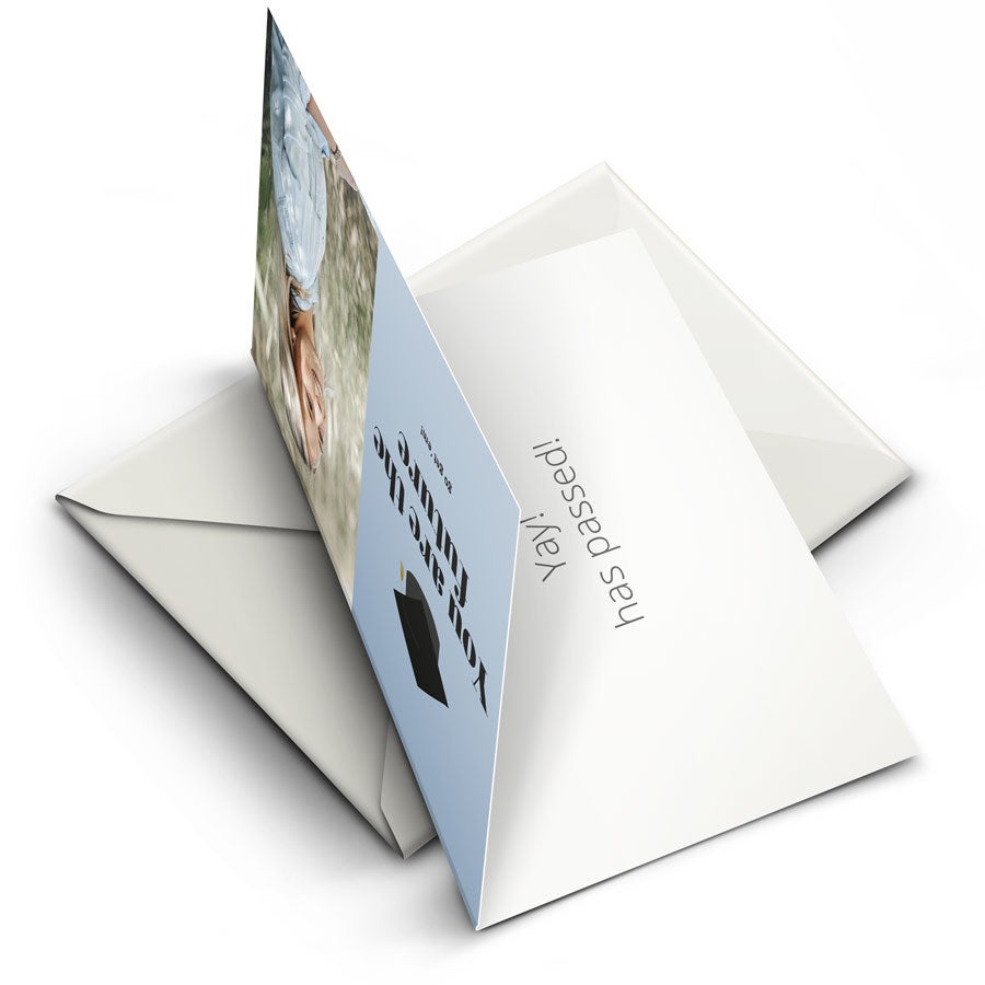 Card foto personalizat