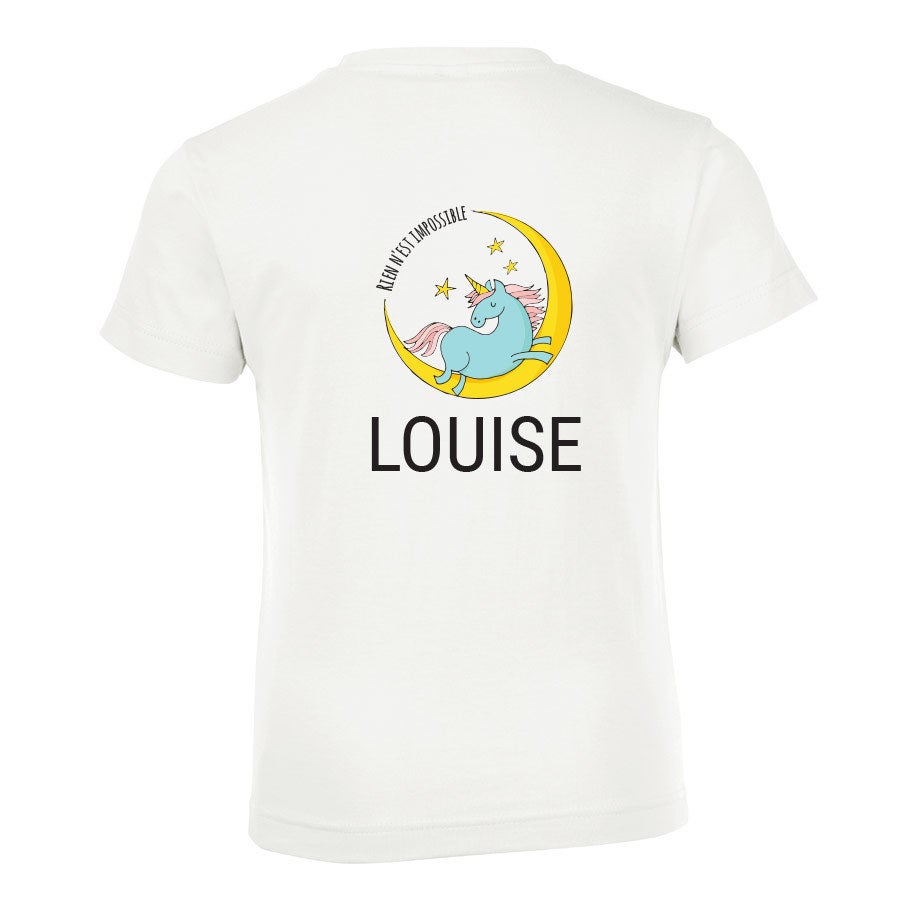 T-shirt personnalisé Licorne - Enfant