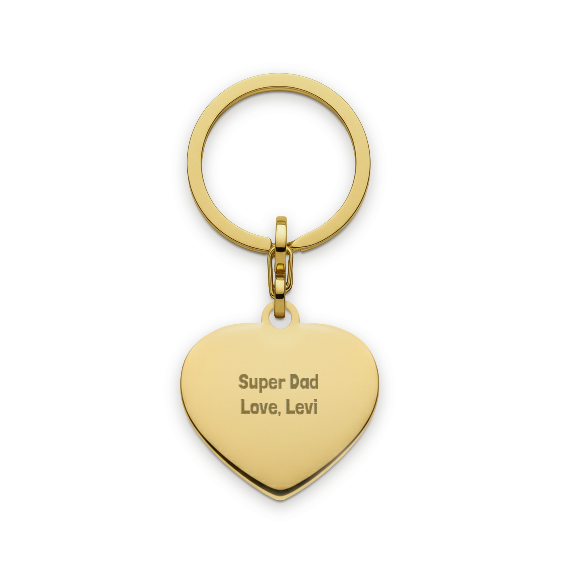 Engraved keyring