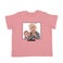 Baby T-Shirt bedrucken- Kurzarm - Babyrosa - 62/68