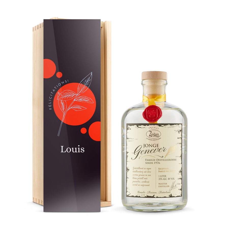 Coffret Genièvre Zuidam personnalisé