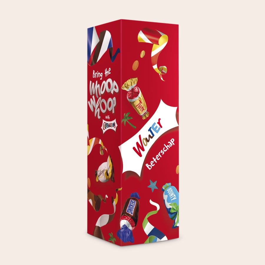 Celebrations chocolade met naam Celebrations chocolade met naam