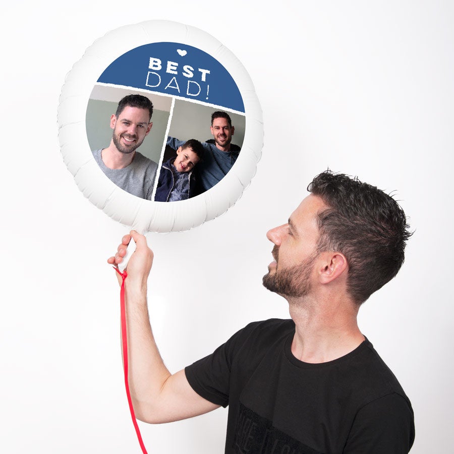 Balon s fotografijo - Očetovski dan Balon s fotografijo - Očetovski dan