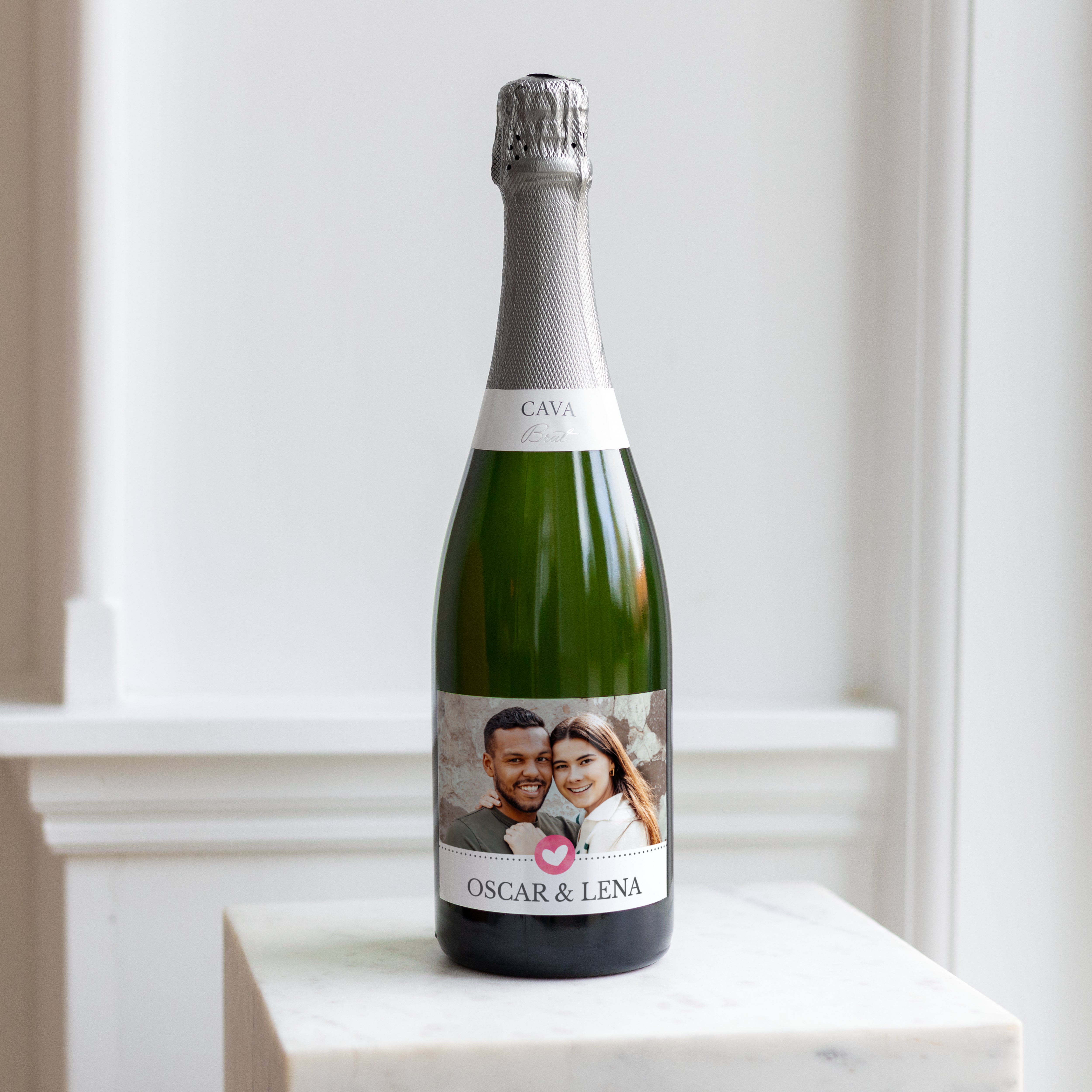 Personalised champagne gift - Cava Palau Gazo Brut