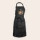Personalizovaná BBQ Zástěra - černá Personalizovaná BBQ Zástěra - černá
