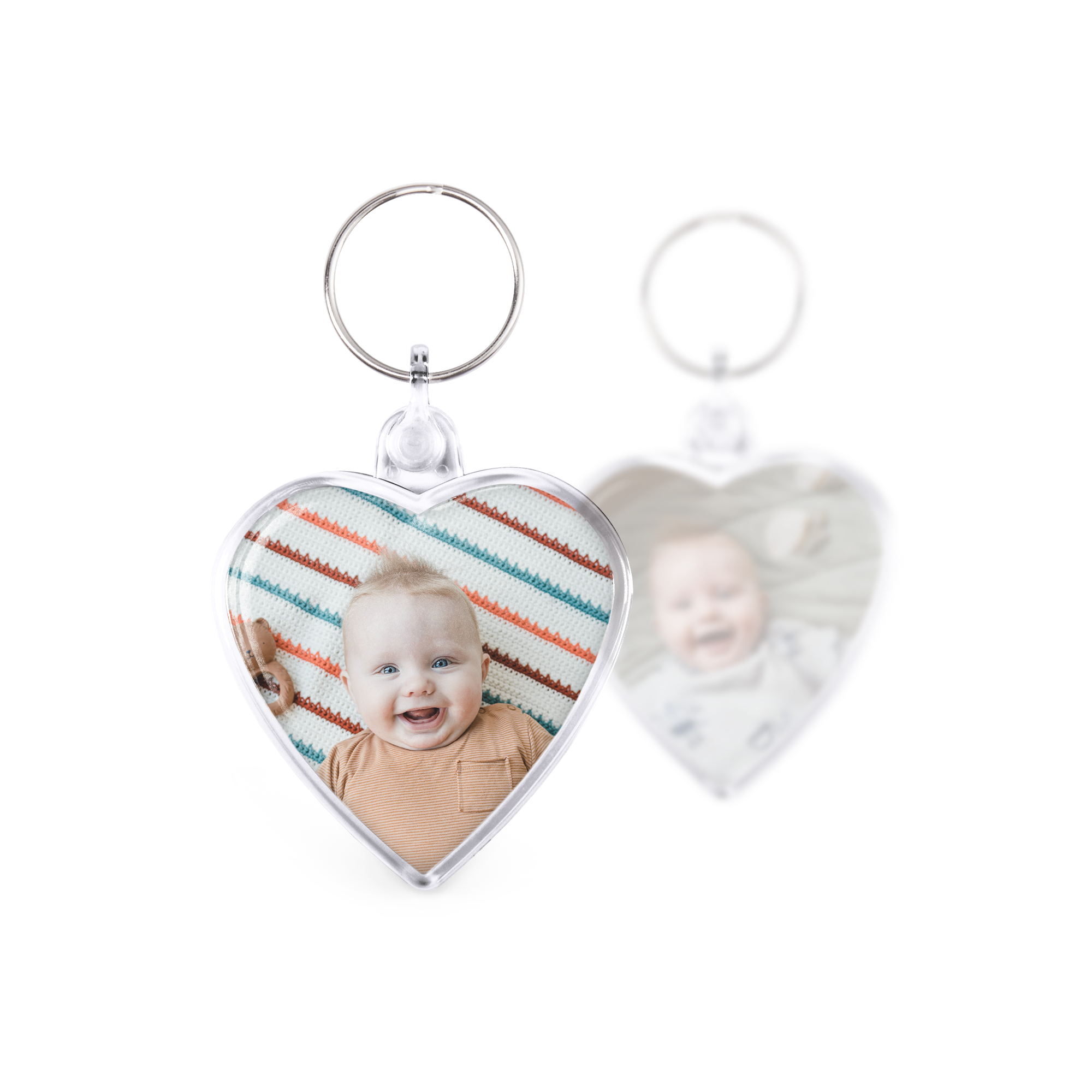 key chain heart