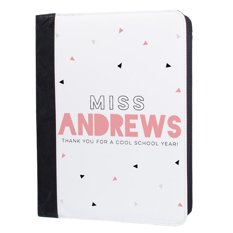 Personalised writing case - Teacher - A4 - 50 pages