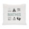 Coussin personnalisé bébé - Blanc 